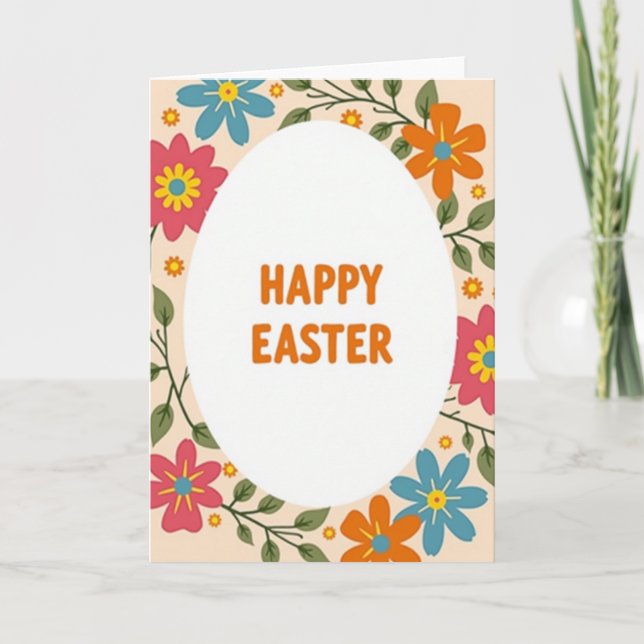 Tarjeta Feliz Primavera (Anverso)