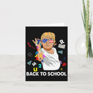 Tarjeta Feliz Primer Día Al Profesor Trump Ck A La Escuela