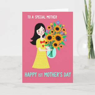 Tarjeta Feliz Primer Día de la Madre