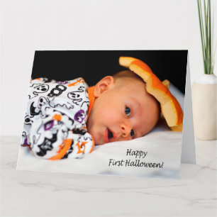 Tarjeta ¡Feliz primer Halloween!