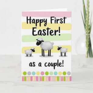 Tarjeta Feliz Primera Pascua Juntos