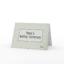 Feliz primero. Aniversario boda