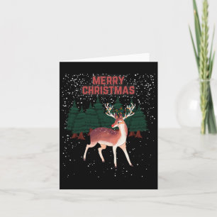 Tarjeta Feliz reno navideño Rudolph Navidades enredados