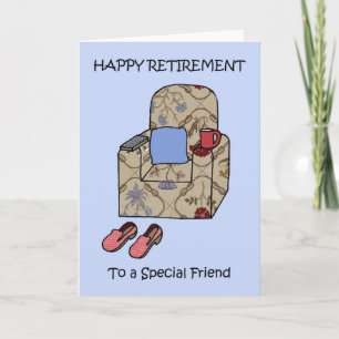 Tarjeta Feliz retiro al Personalizado especial amigo