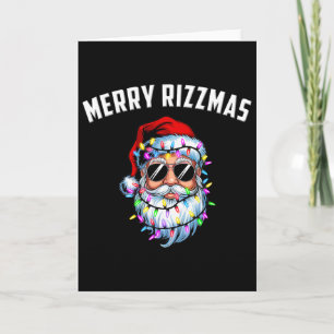 Tarjeta Feliz Rizzmas Adolescentes Niños Escuela Divertido