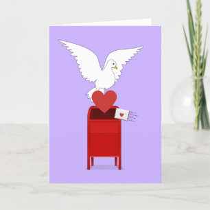 Tarjeta Feliz saludo del Día de San Valentín