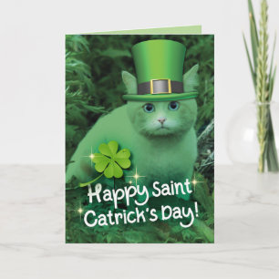 Tarjeta Feliz San. El día de San Patricio