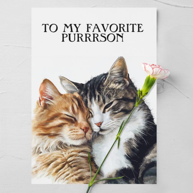 Tarjeta Feliz San Valentín a mi cartero favorito (Subido por el creador)
