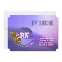 Feliz Semana de las Enfermeras. Caduceus médico