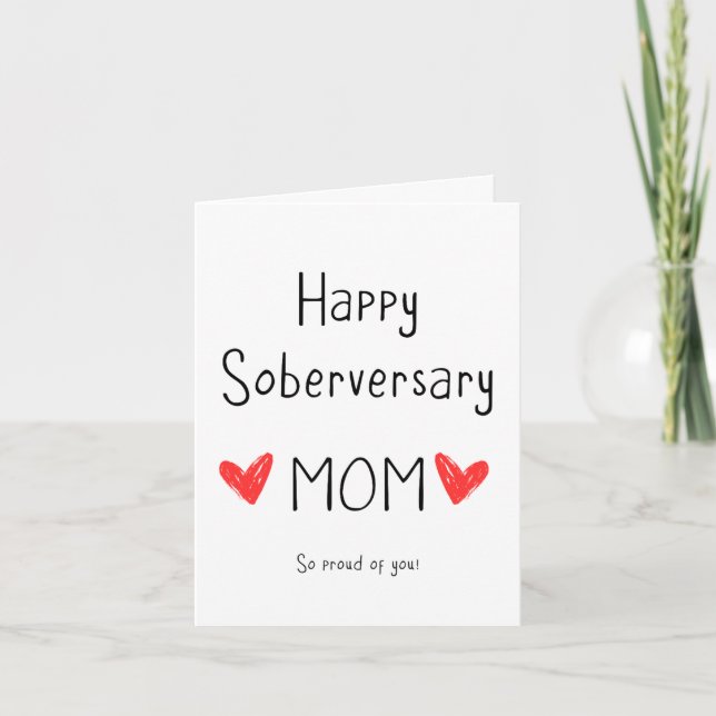 Tarjeta Feliz Soberversario, Soberano Aniversario (Anverso)