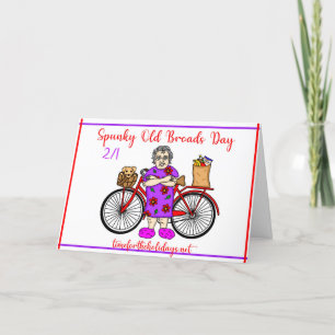 Tarjeta Feliz Spunky Old Broads Day   1 de febrero