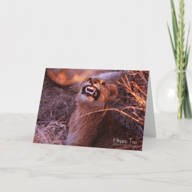 Tarjeta Feliz Tau (Anverso)