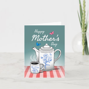 Tarjeta Feliz tiempo de café con mamá
