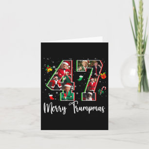 Tarjeta Feliz Trumpmas 47 Familia Pareo Pj Divertida Navid