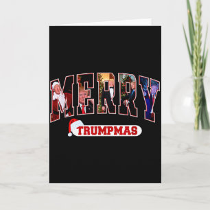 Tarjeta Feliz Trumpmas Santa Trump Navidad Pijamas Diverti