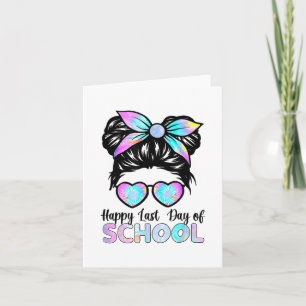 Tarjeta Feliz Último Día De Escuela Profesoras Chicas Pein