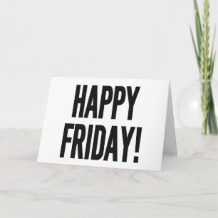 TARJETA ¡FELIZ VIERNES!