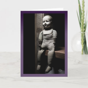 Tarjeta Feliz víspera de todo el hemisferio - espeluznante