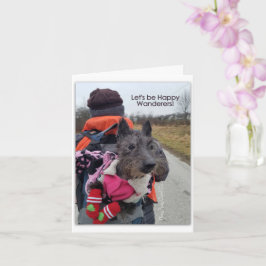 Tarjeta Feliz Wanderer