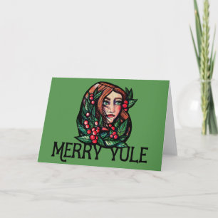 Tarjeta Feliz Yule                                        