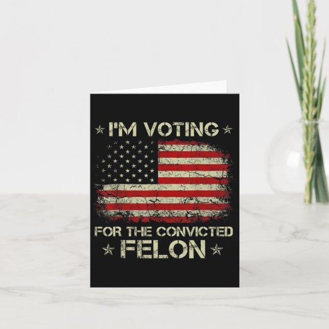 Tarjeta Felon 20 condenado por 2024 (Anverso)