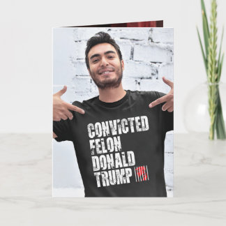 Tarjeta Felon Trump, condenado