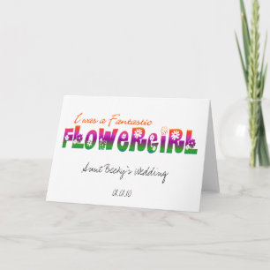 Tarjeta femenina fantástica personalizada