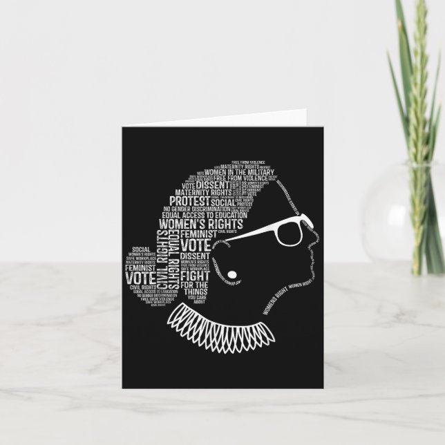 Tarjeta Feminism Quotes Feminist Womens Rights  (Anverso)