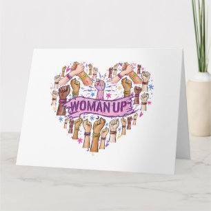 Tarjeta Feminismo Feminista Mujeres Fuertes empoderamiento