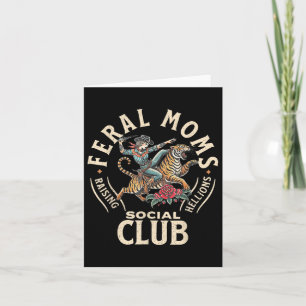 Tarjeta Feral Moms Social Club Trendy Mom Apparte
