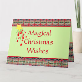 Tarjeta Feriado De Berry Y Stars