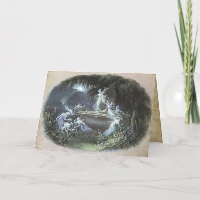 Tarjeta Ferias bailando a la luz de la luna (Anverso)