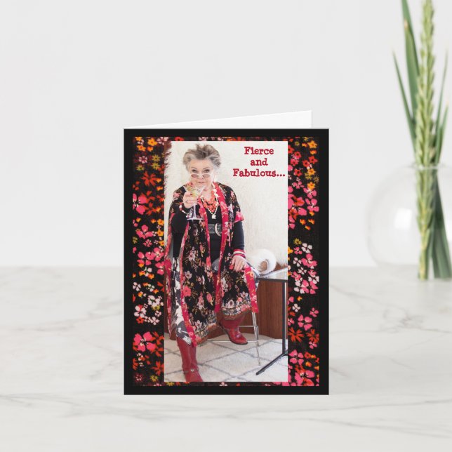 Tarjeta Feroz, Fabuloso, 'Lil Forgetine, Distrado (Anverso)