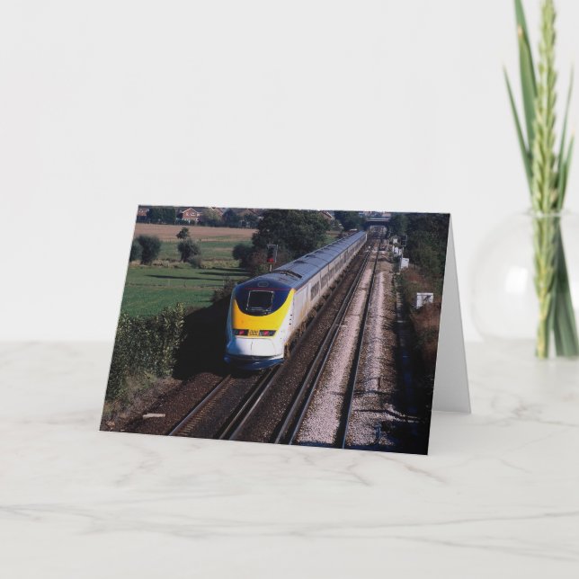 Tarjeta Ferrocarril de pasajeros Eurostar (Anverso)