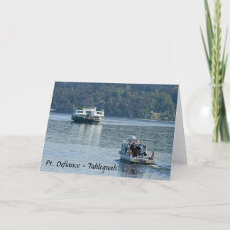 Tarjeta Ferry en blanco de desafio Pt