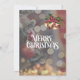 TARJETA FESTIVA ゴージャス クリスマスツリーの煌めくクリスマスカード♡