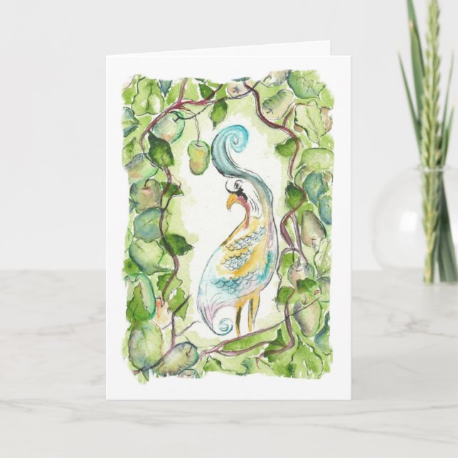 Tarjeta Festiva 12 días de Navidades (Anverso)