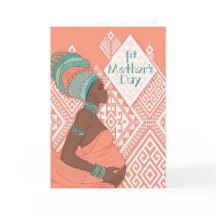 1.ᵉʳ Día de la Madre Mami afroamericana