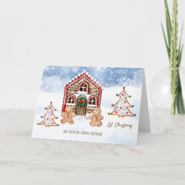 Tarjeta Festiva 1.ᵉʳ Navidades Navidades de nuevos hogares (Anverso)