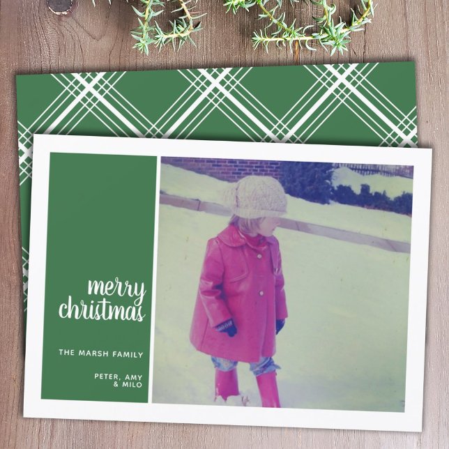 Tarjeta Festiva 1 Collage de fotos Navidades mínimos Navidades roj (Subido por el creador)