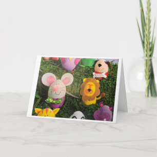 Tarjeta Festiva ***1er DESEO DE PASCUA ¡SALTA A LA OPORTUNIDAD!!!F