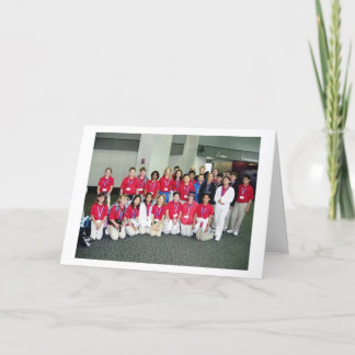 Tarjeta Festiva 2005 San Jose, delegación BRITÁNICA de CA