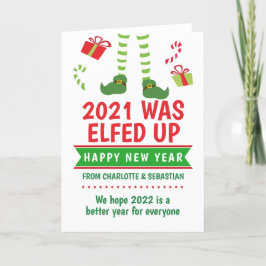 Tarjeta Festiva 2020 fue un feliz Año Nuevo