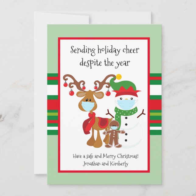 Tarjeta Festiva 2021, la policía envía alegría por vacaciones a pe