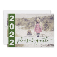 2022 Divertido Por favor, sean gentiles. Foto Verd