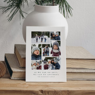 Tarjeta Festiva 2022 fun inspirational photo collage