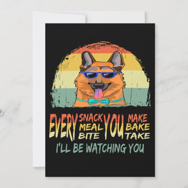 Tarjeta Festiva 2 Cada Snack Que Haces... Te veré Vi (Anverso)