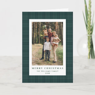 Tarjeta Festiva 2 Navidades retro fotográfico invitan al saludo