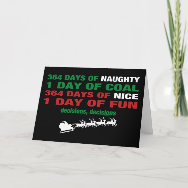 Tarjeta Festiva 364 días de traviesa (Anverso)