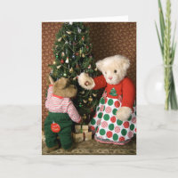 3834 Navidades de osos de peluche